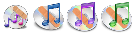 iTunes icons